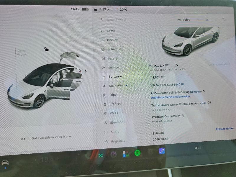 2020 TESLA MODEL 3 9