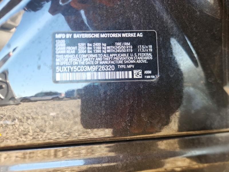 2021 BMW X3 XDRIVE30I 13