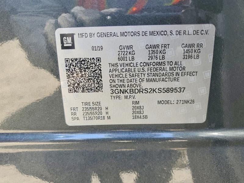 2019 CHEVROLET BLAZER 3LT 14