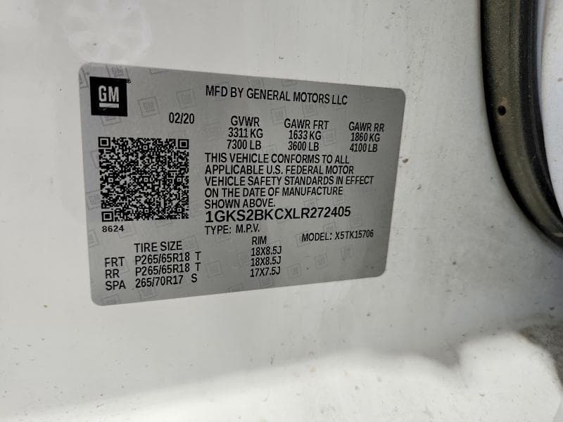 2020 GMC YUKON SLT 13