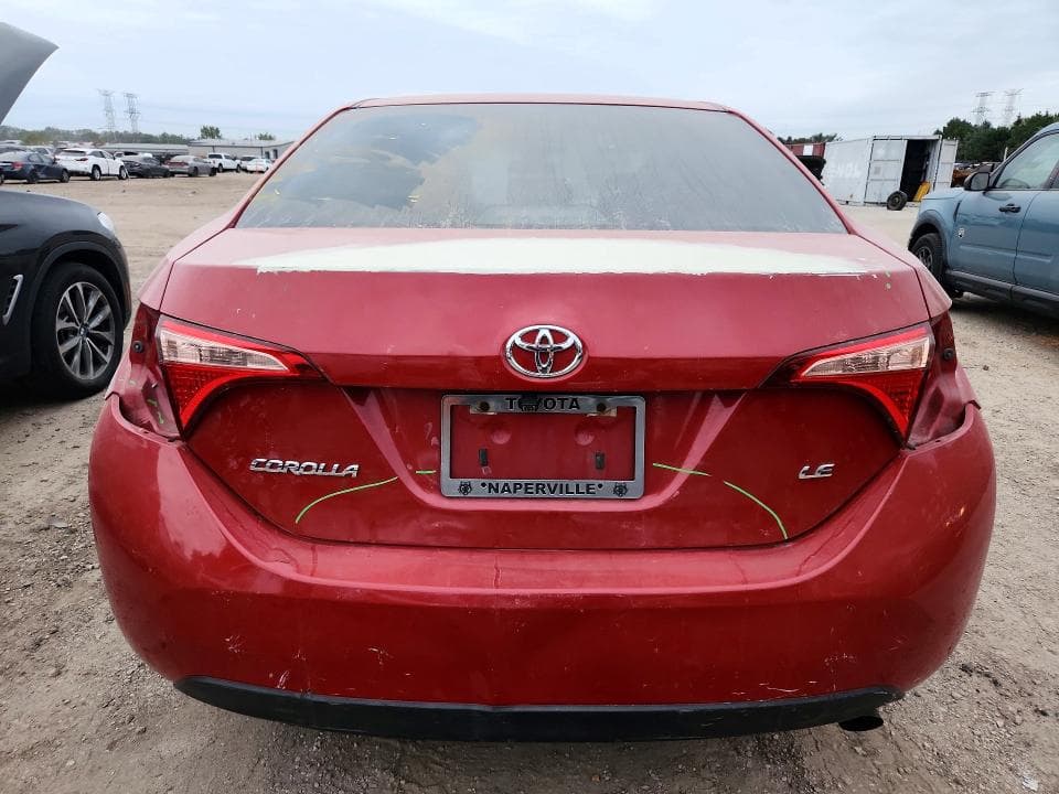 2018 TOYOTA COROLLA LE 6