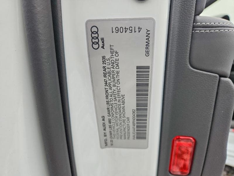 2024 AUDI A4 PREMIUM PLUS 45 12