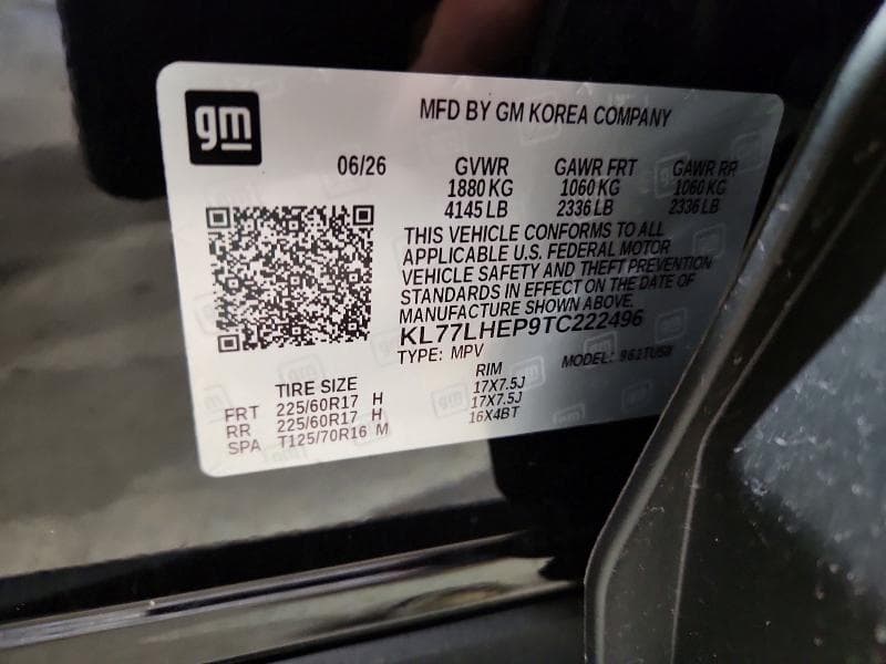 2026 CHEVROLET TRAX 1LT 12