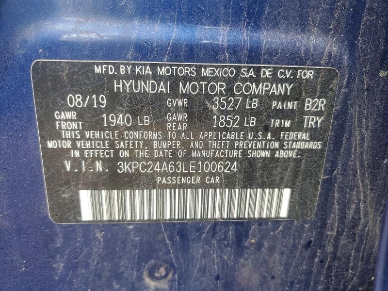 2020 HYUNDAI ACCENT SE 13