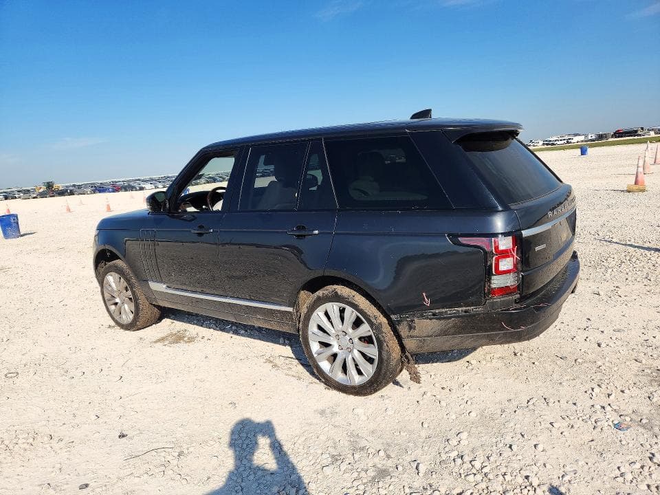 2017 LAND ROVER RANGE ROVER SUPERCHARGED 2
