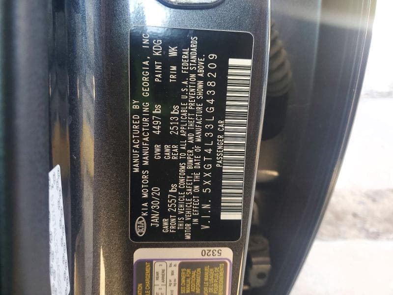 2020 KIA OPTIMA SPECIAL EDITION 12