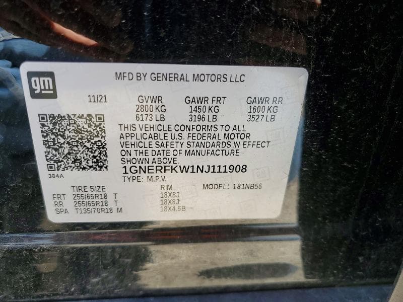2022 CHEVROLET TRAVERSE LS 13