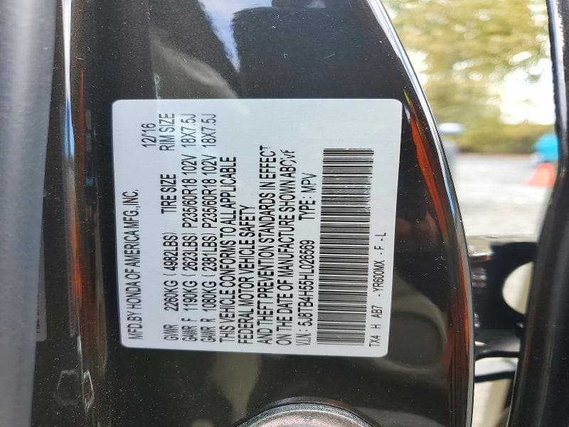 2017 ACURA RDX TECHNOLOGY 13