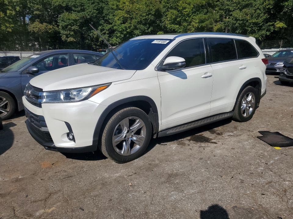 2017 TOYOTA HIGHLANDER LIMITED PLATINUM