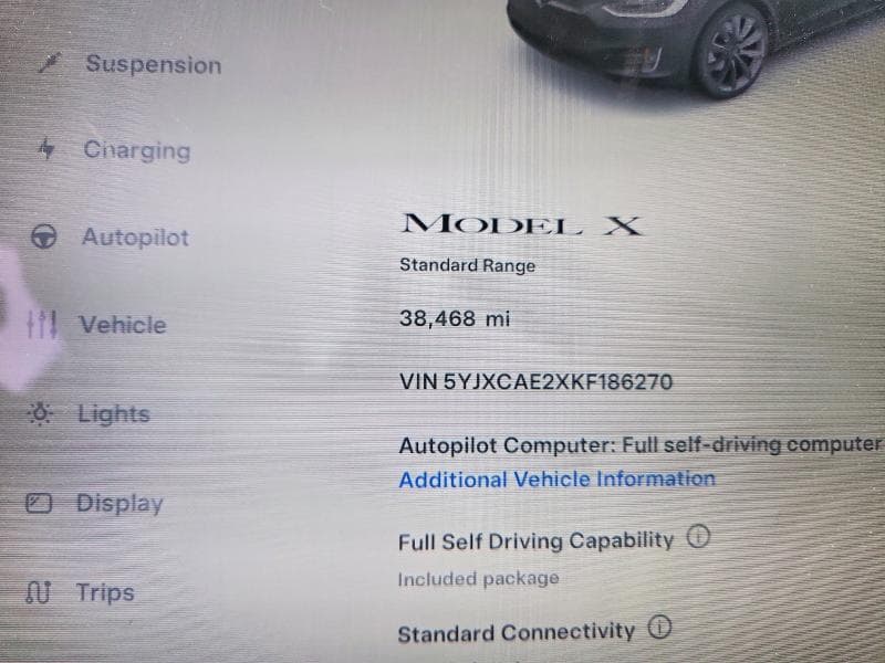 2019 TESLA MODEL X 9