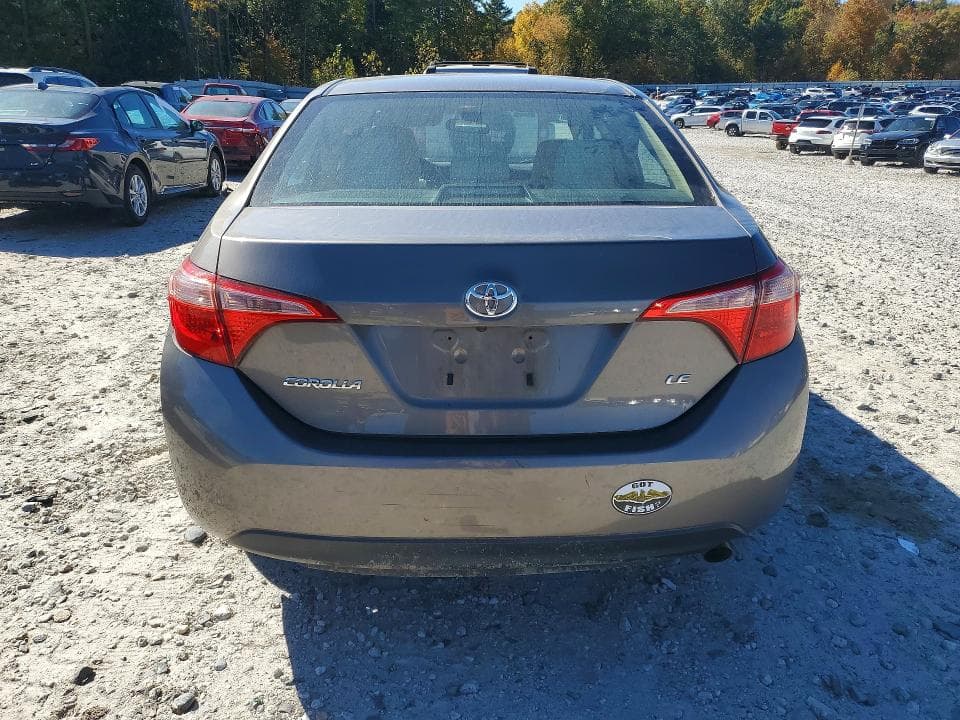 2017 TOYOTA COROLLA LE 6