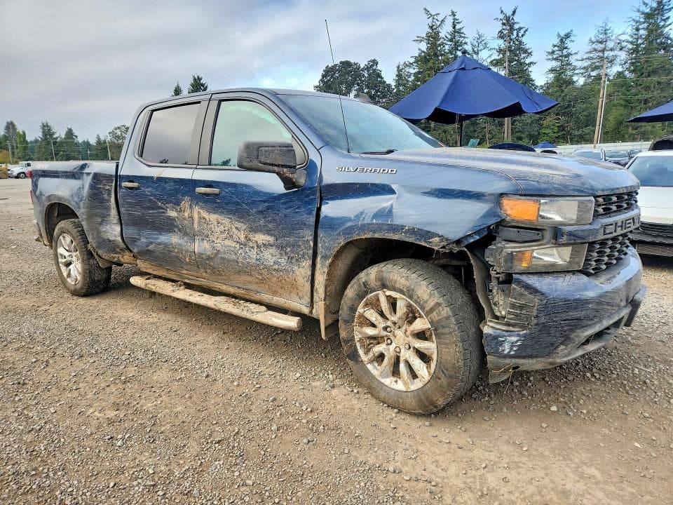 2021 CHEVROLET SILVERADO K1500 CUSTOM 4
