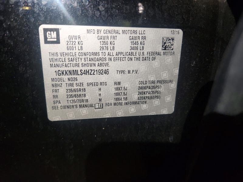 2017 GMC ACADIA SLT-1 13