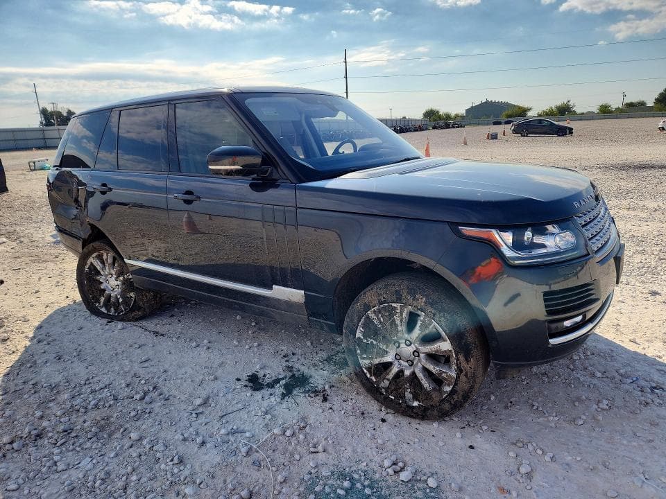 2017 LAND ROVER RANGE ROVER SUPERCHARGED 4