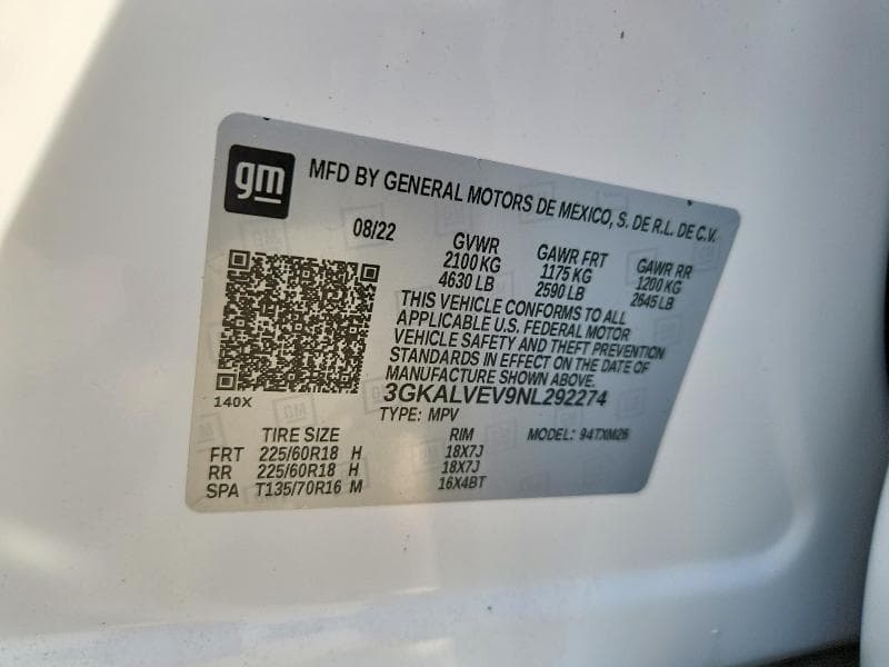 2022 GMC TERRAIN SLT 13