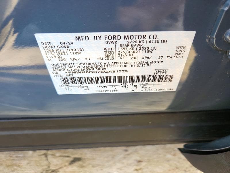 2025 FORD EXPLORER ST 13