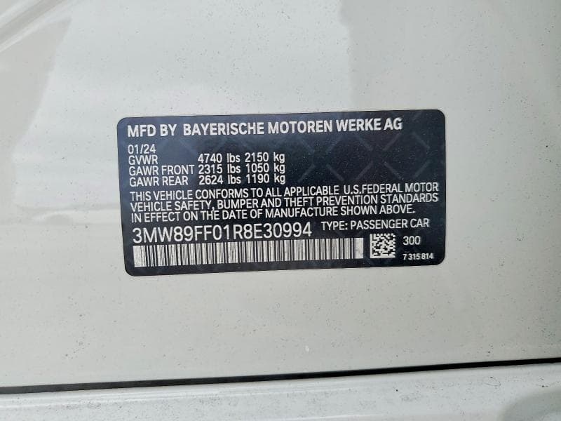 2024 BMW 330XI 12