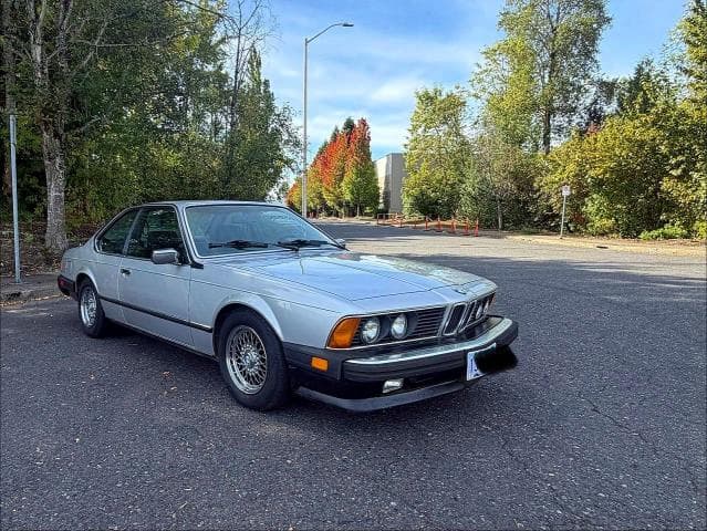 1984 BMW 633 CSI AUTOMATIC