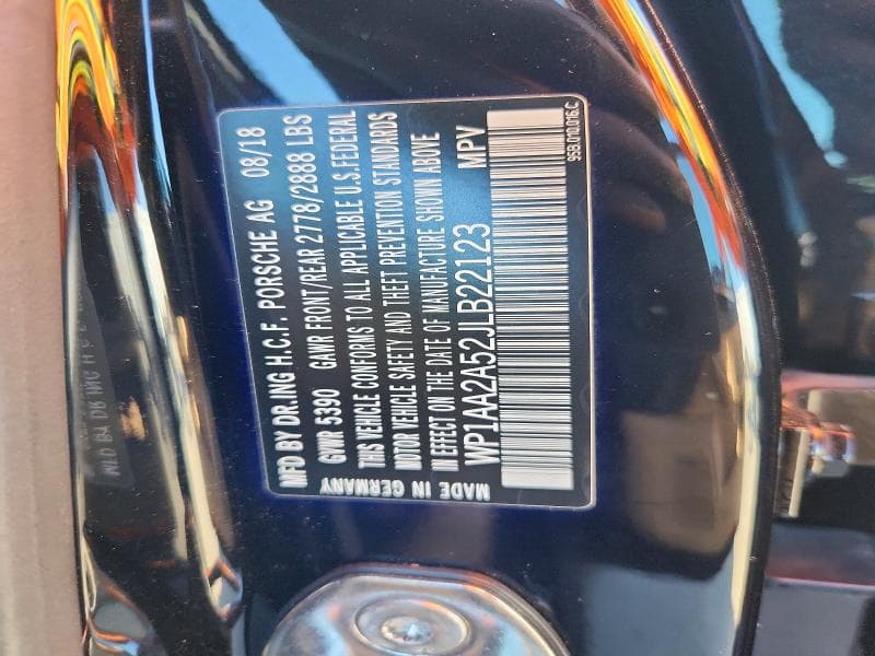 2018 PORSCHE MACAN 13