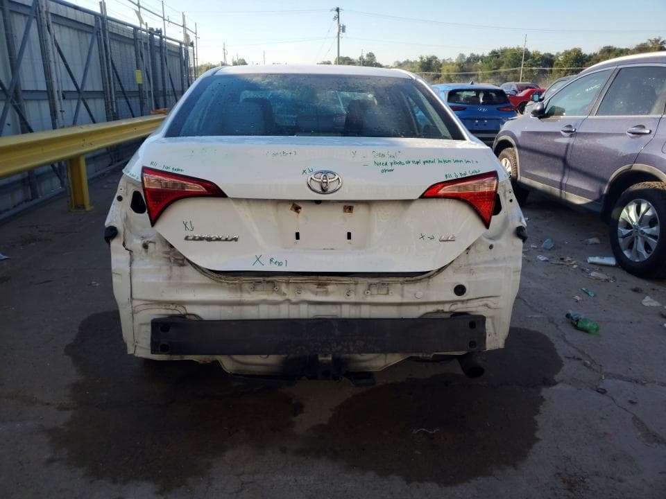 2017 TOYOTA COROLLA LE 6