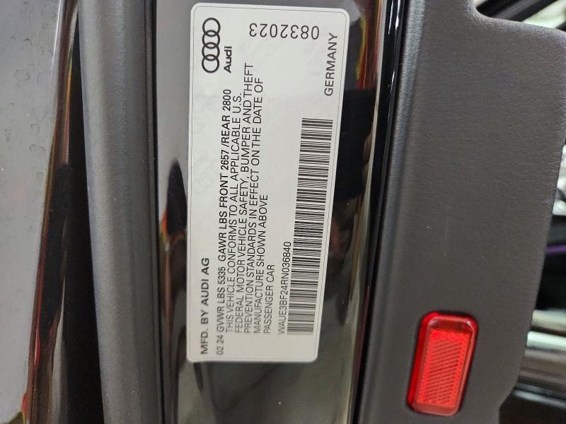 2024 AUDI A6 PREMIUM PLUS 12