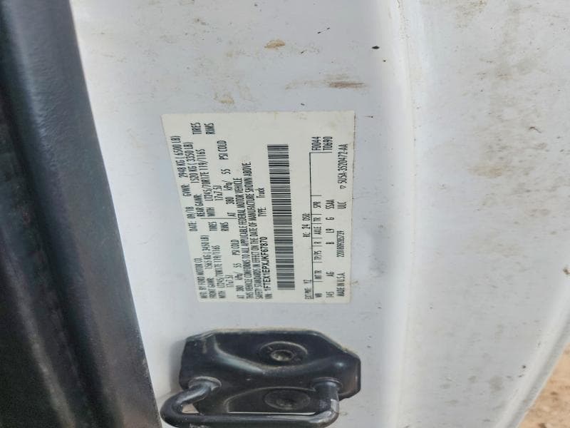 2018 FORD F150 SUPER CAB 12