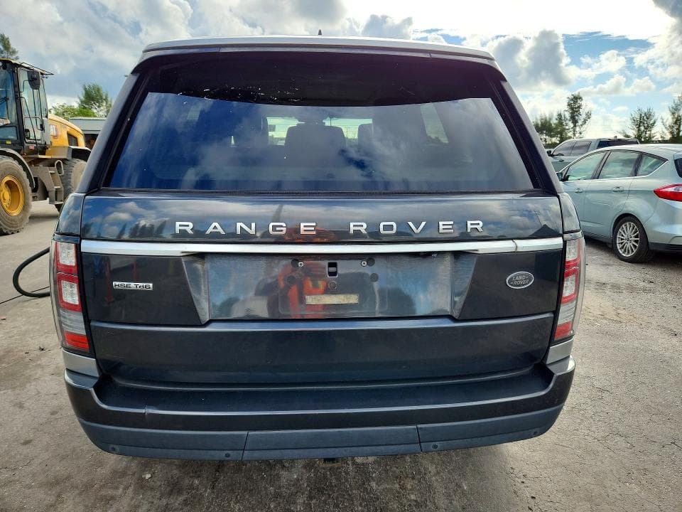 2017 LAND ROVER RANGE ROVER HSE 6