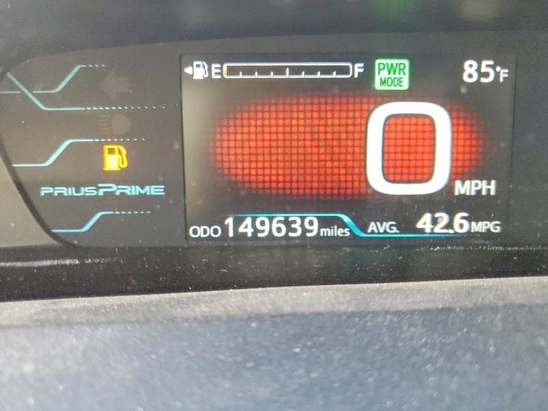 2017 TOYOTA PRIUS PRIME PREMIUM 9