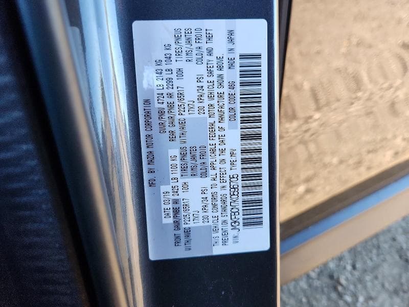 2019 MAZDA CX-5 TOURING 13