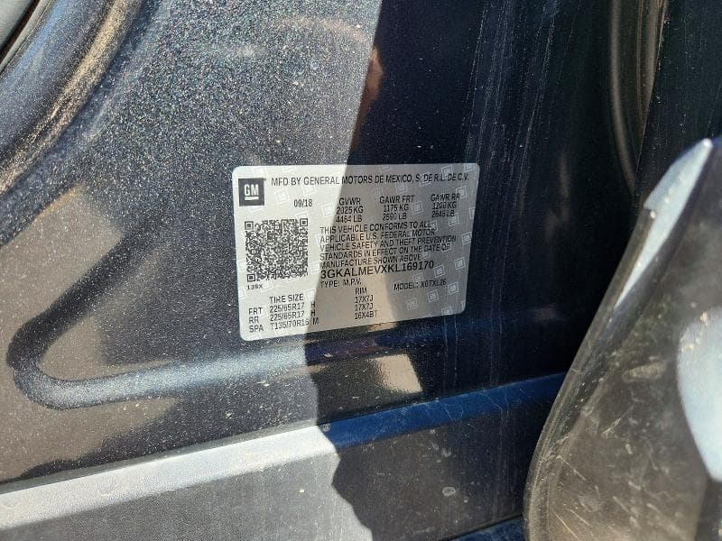 2019 GMC TERRAIN SLE 13