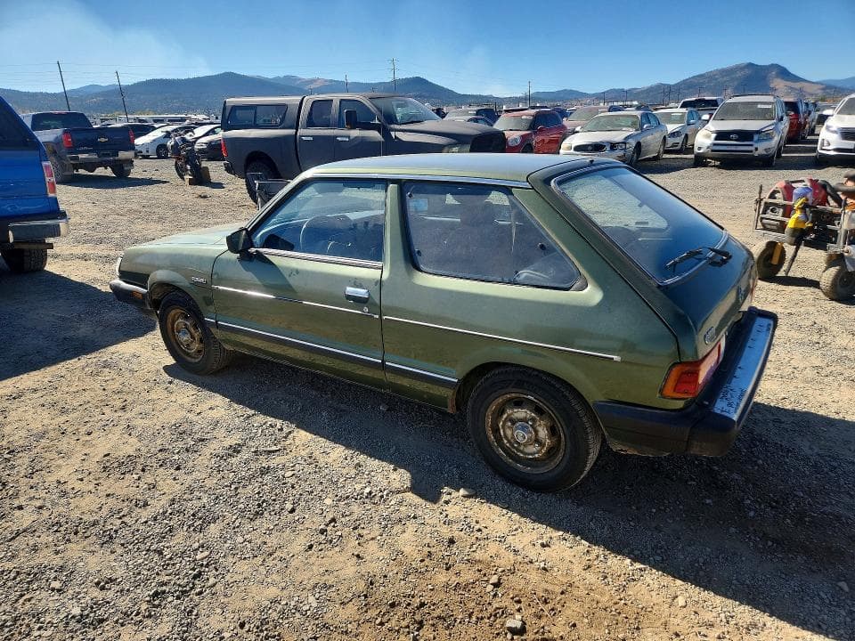 1983 SUBARU GL 2