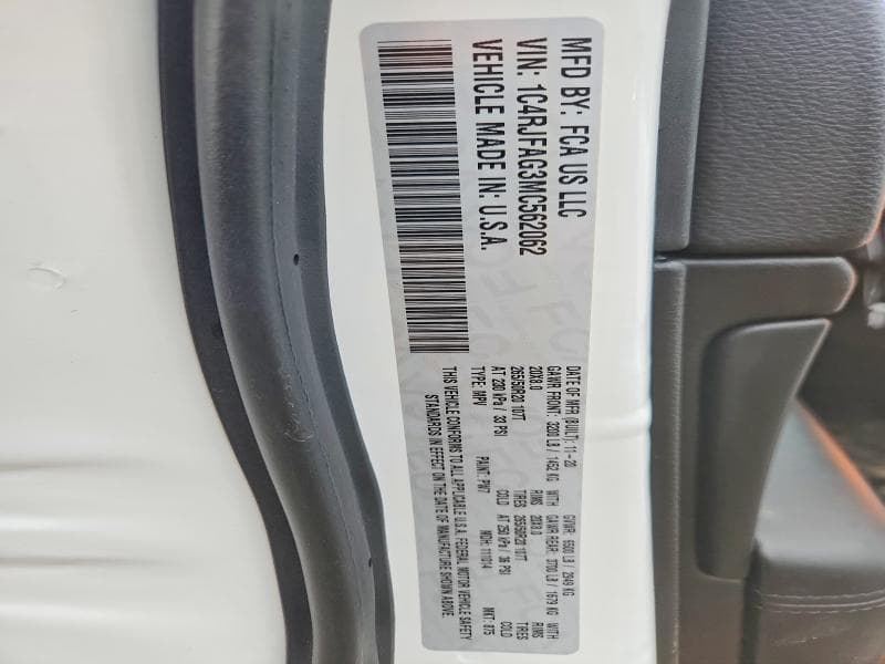 2021 JEEP GRAND CHEROKEE LAREDO 12
