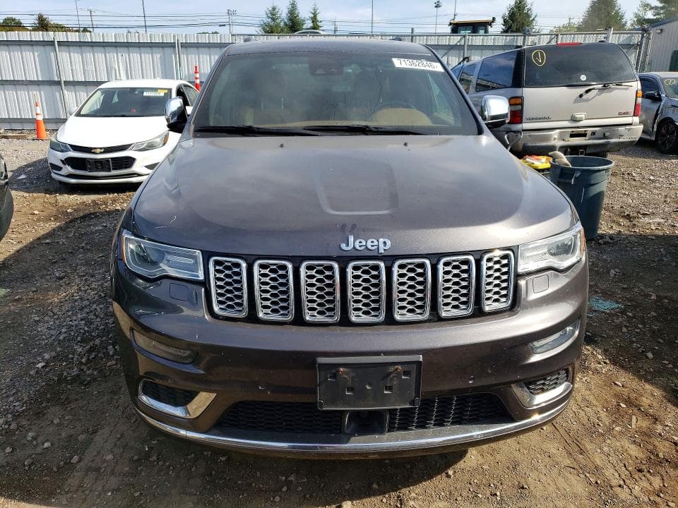 2017 JEEP GRAND CHEROKEE SUMMIT 5