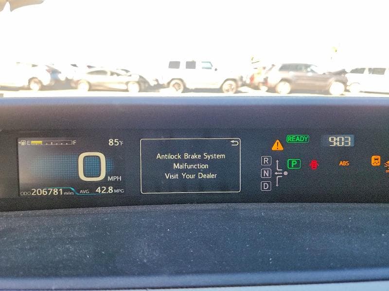 2017 TOYOTA PRIUS ONE 9