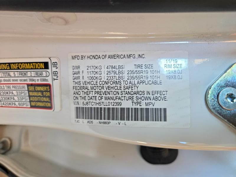 2020 ACURA RDX TECHNOLOGY 13