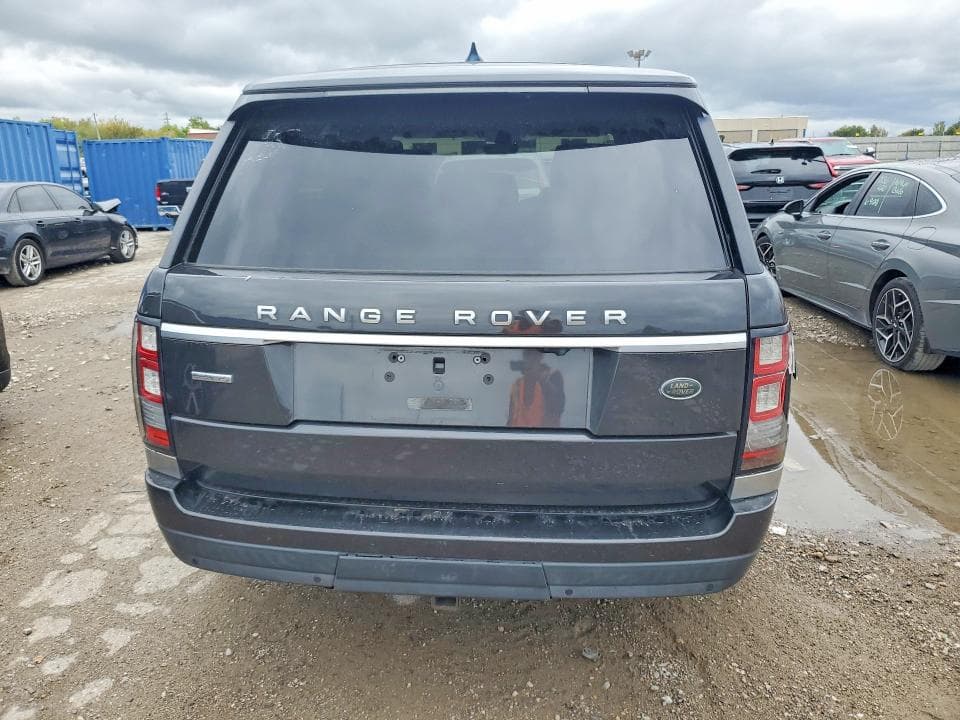 2017 LAND ROVER RANGE ROVER AUTOBIOGRAPHY 6