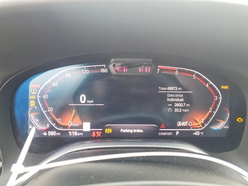 2020 BMW 750 XI 9