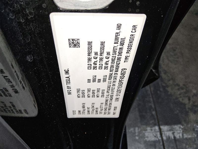 2023 TESLA MODEL 3 12
