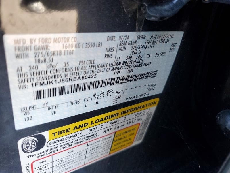 2024 FORD EXPEDITION MAX XLT 14