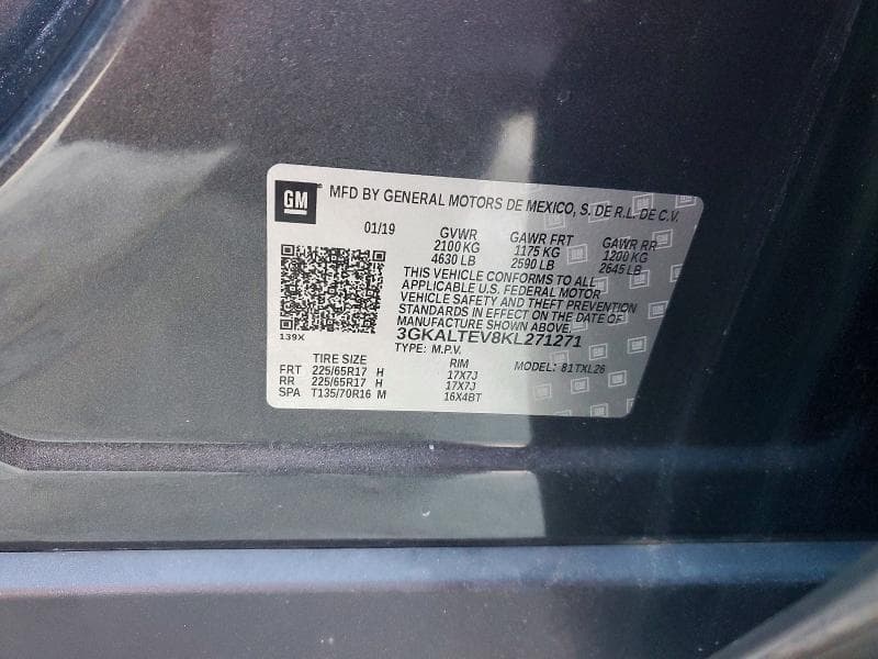 2019 GMC TERRAIN SLE 13