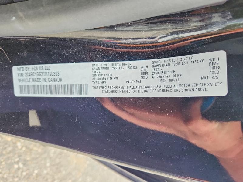 2026 CHRYSLER PACIFICA LIMITED 13