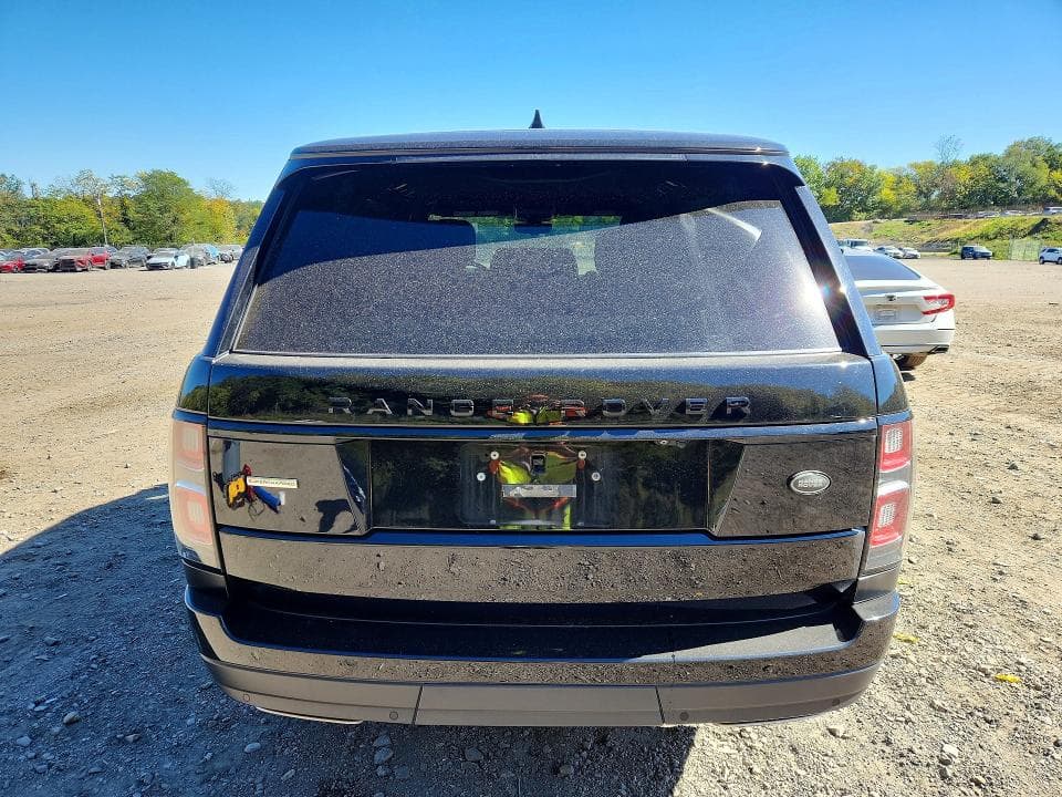 2019 LAND ROVER RANGE ROVER SUPERCHARGED 6