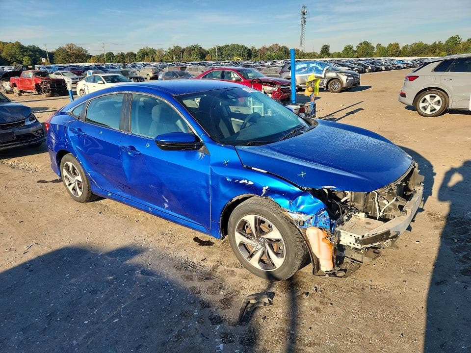 2019 HONDA CIVIC LX 4
