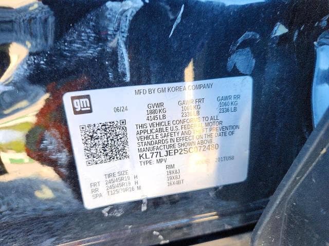 2025 CHEVROLET TRAX 2RS 13