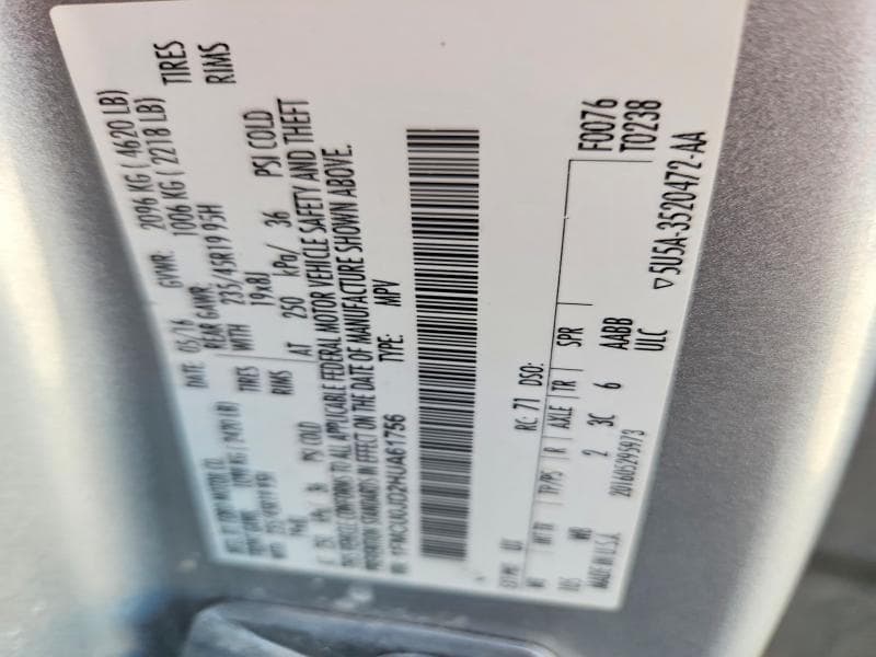 2017 FORD ESCAPE TITANIUM 13