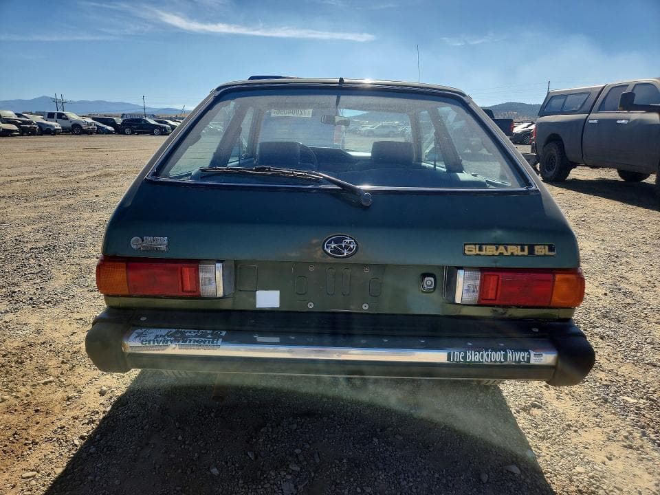 1983 SUBARU GL 6