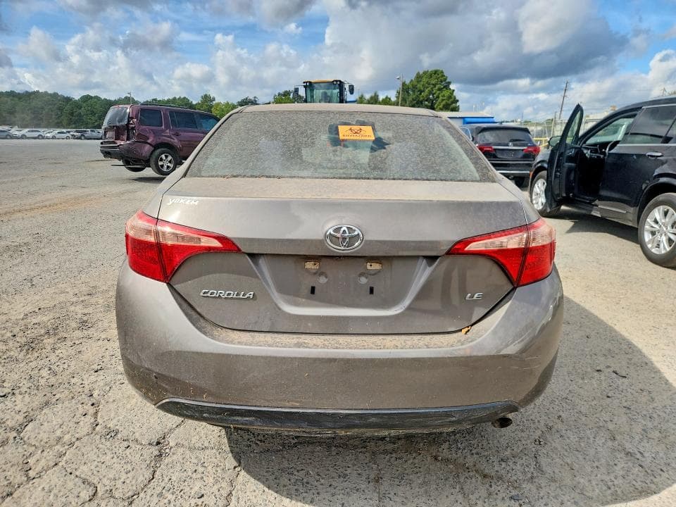 2019 TOYOTA COROLLA L 6