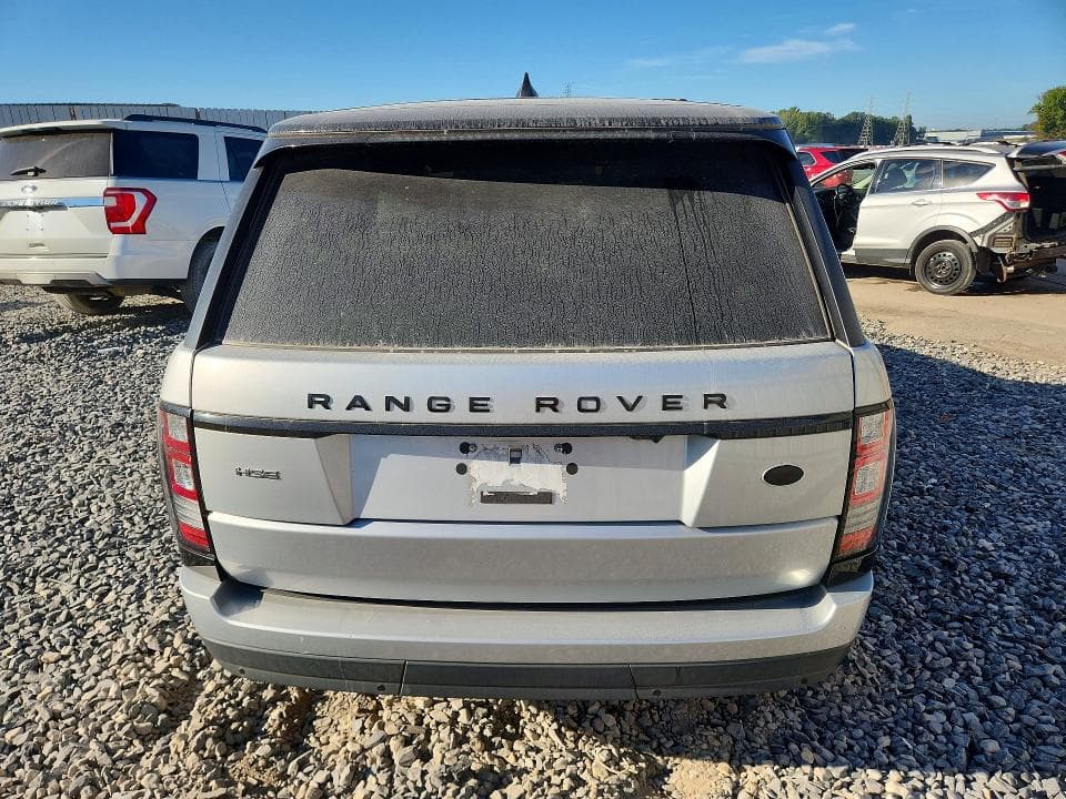2017 LAND ROVER RANGE ROVER HSE 6