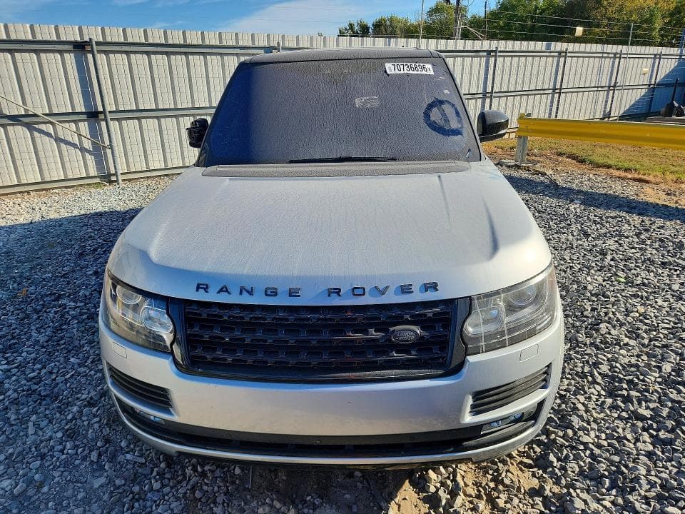 2017 LAND ROVER RANGE ROVER HSE 5