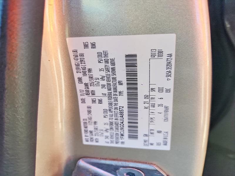 2018 FORD ESCAPE SE 13